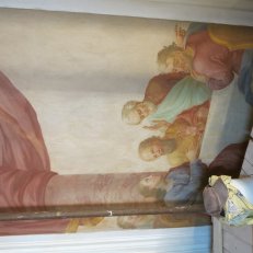 10. Velehrad 2015, bazilika Sv. Cyrila a Metoděje, boční kaple. Stav po restaurování